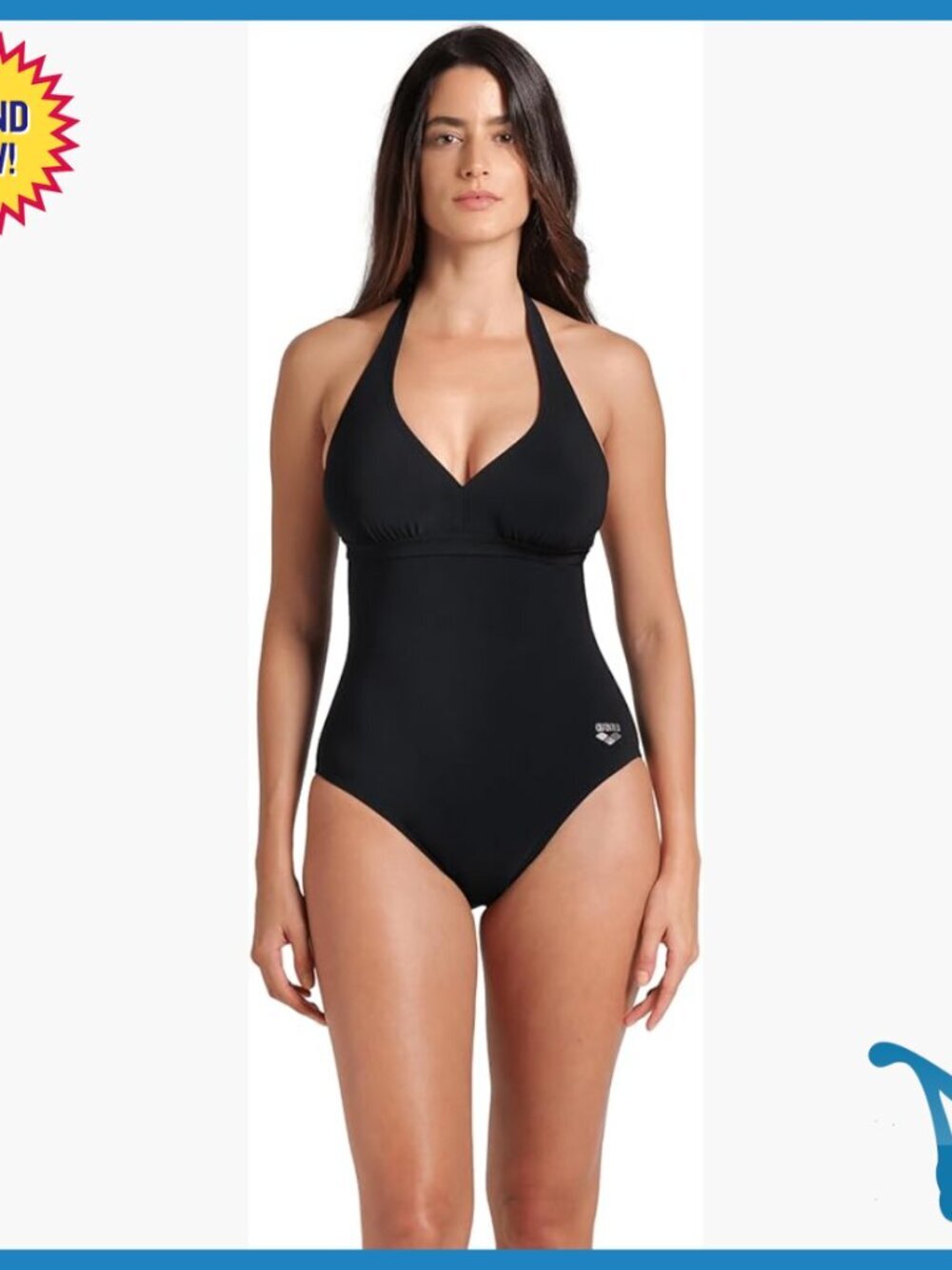 C-Cup Shaping Swimsuit with Power Mesh Waist Support - Picture 1 of 6
